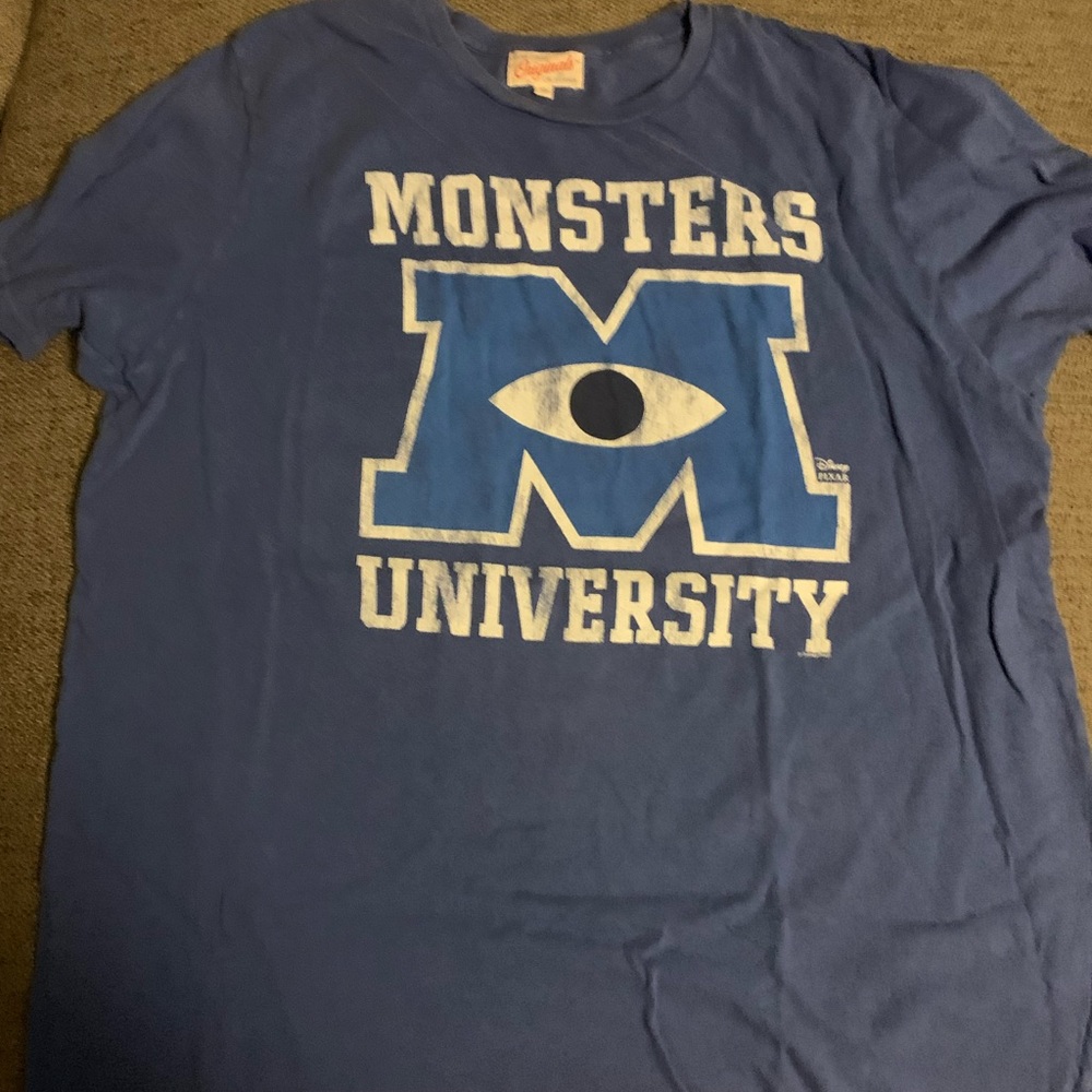 Monsters university adult shirt